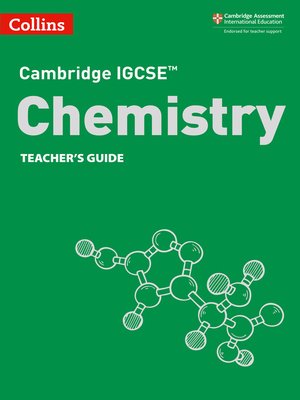 cover image of Cambridge IGCSE Chemistry Teacher's Guide